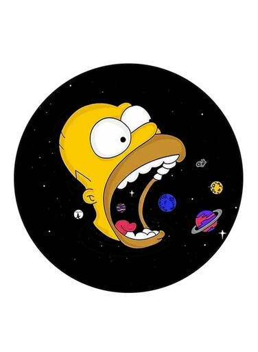 The Simpsons Printed Fridge Magnet Multicolour