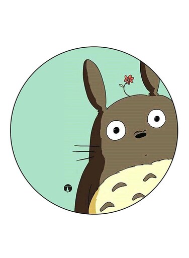 Totoro Printed Fridge Magnet Multicolour