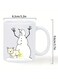 Charming Snowman &amp; Dog Ceramic Coffee Mug - Insulated, Reusable, Perfect Gift for All Ages