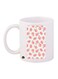 Flower Printed Coffee Mug White/Pink/Green