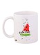 Watermelon Printed Coffee Mug White/Black/Red 11ounce