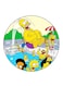 Simpsons Printed Fridge Magnet Multicolour