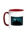 Ramadan And A Mosque Printed Coffee Mug Red/White 11ounce