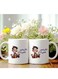 Funny Arabic Coffee Mug - 11oz Cup with Laughing Character in color White
