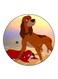 Disney Character Printed Fridge Magnet Multicolour
