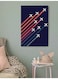 Planes Wall Painting Multicolour 40x60cm