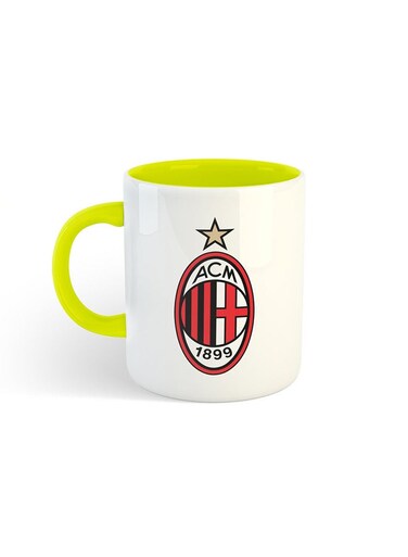 Sport Club Acm Printed Mug White/Yellow