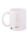 Cartoon Printed Coffee Mug White/Beige