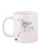 Anime Jazeerat Al Kanz Printed Mug White/Black