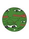 Cartoon Printed Fridge Magnet Multicolour 5.5 x 5.5cm