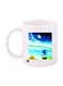 Printed Sonic Mug White/Blue/Green