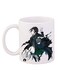 Black Butler Printed Mug White/Black 11ounce