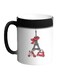 Shopping In Paris Printed Colour Changing Coffee Mug Black 11ounce