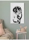 Moon Wall Painting Multicolour 40x60cm