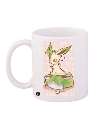 Pokemon Printed Coffee Mug Green/White