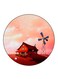 Courage The Cowardly Dog Printed Fridge Magnet Multicolour