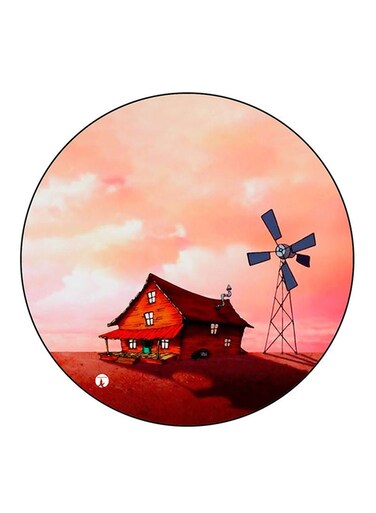 Courage The Cowardly Dog Printed Fridge Magnet Multicolour