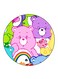 Bears Printed Fridge Magnet Round Multicolour