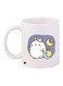Printed Coffee Mug White/Blue/Yellow