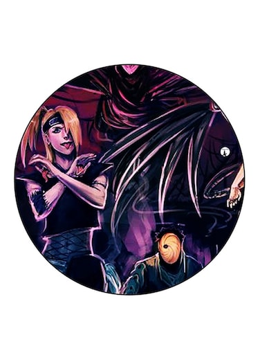 The Anime Naruto Printed Fridge Magnet Multicolour