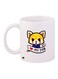 Cartoon Printed Coffee Mug White/Yellow/Black 11ounce
