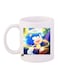 Sonic Printed Coffee Mug White/Blue/Beige