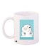 We Bare Bears Printed Coffee Mug White/Blue/Black 11ounce