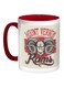 Mount Vernon Printed Coffee Mug Red/White 11ounce