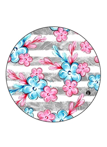 Flowers Printed Fridge Magnet Multicolour