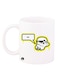 Star Wars Design Mug White/Yellow/Black 12ounce