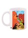 Bears Printed Coffee Mug White/Brown/Green 11ounce