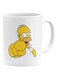 Simpson Printed Coffee Mug White/Yellow