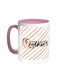 Happy Mother's Day Printed Coffee Mug Pink/White 11ounce