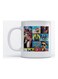 Mug Pop Art for Coffee and Tea White