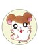 Anime Hamtaro Theme Printed Fridge Magnet k/Yellow/White