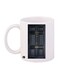 Sherlock Printed Coffee Mug White/Black/Gold
