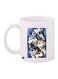 Wolves Printed Coffee Mug White/Blue/Brown 11ounce