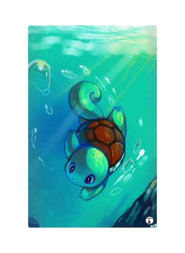 Printed Fridge Magnet Multicolour 8.5x0.4x5.5cm