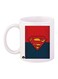 Superman Printed Coffee Mug White/Red/Blue