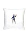 Mobile Legends Printed Decorative Cushion White/Blue/Black 16x16inch