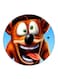 Video Game Crash Printed Fridge Magnet Multicolour
