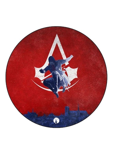 Cartoon Printed Fridge Magnet Red/Blue/White 5.5cm