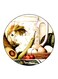 Food Printed Fridge Magnet Round Multicolour