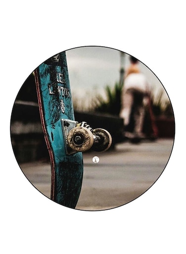 Skateboard Printed Fridge Magnet Multicolour
