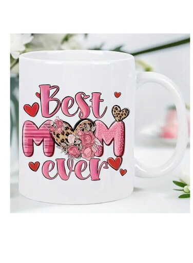 Best Mom Ever" Mug - Insulated, Reusable, Hand Wash, Perfect for Hot &amp; Cold Beverages, Ideal Gift for Mother'S Day, Birthday, Holiday