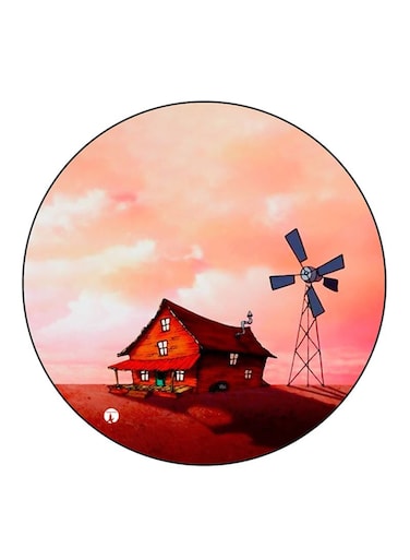 Courage The Cowardly Dog Printed Fridge Magnet Multicolour