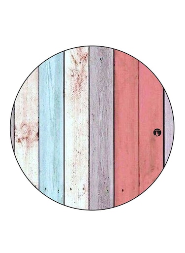 Wood Printed Fridge Magnet Multicolour