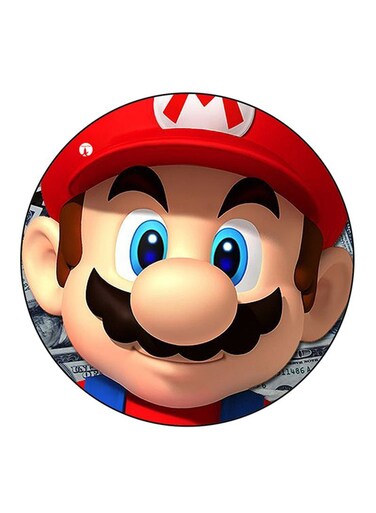 The Video Game Super Mario Printed Fridge Magnet Multicolour