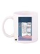We Bare Bears Printed Mug White/Blue/Pink