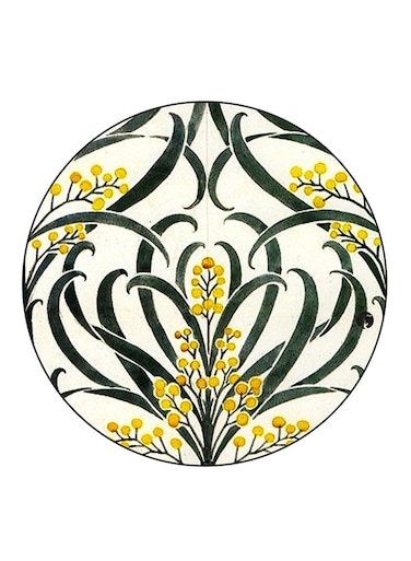 Plants Printed Fridge Magnet Multicolour